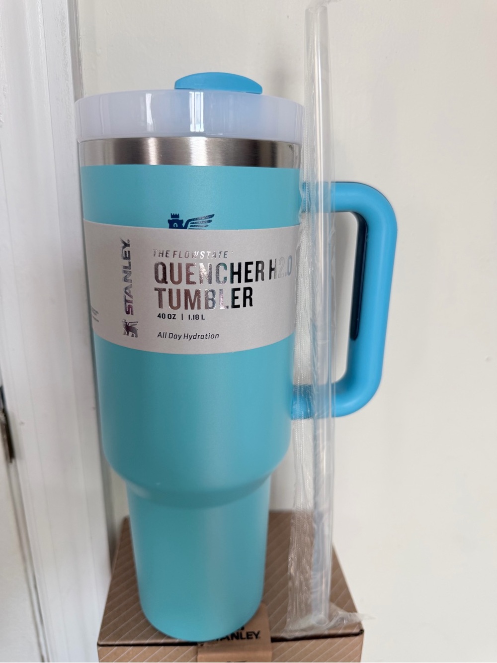 Stanley Blue 40 oz Insulated Tumbler